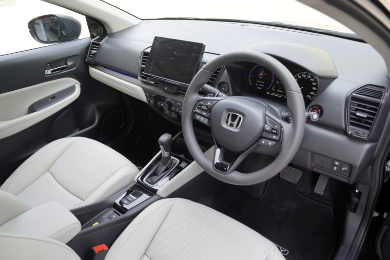 New Honda City cabin interior