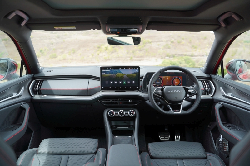 Skoda Kodiaq RS cabin