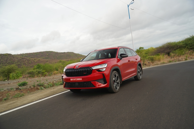 Skoda Kodiaq RS action