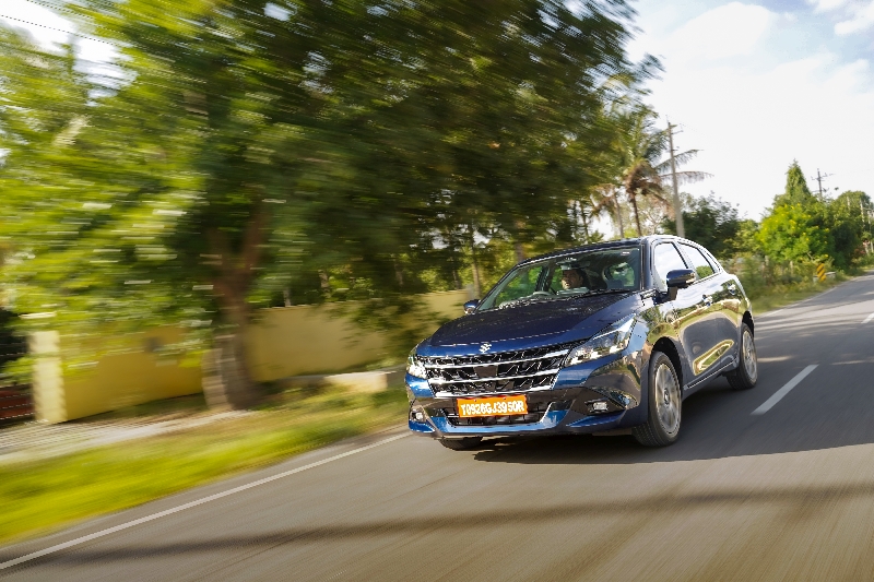 Maruti Suzuki Baleno action
