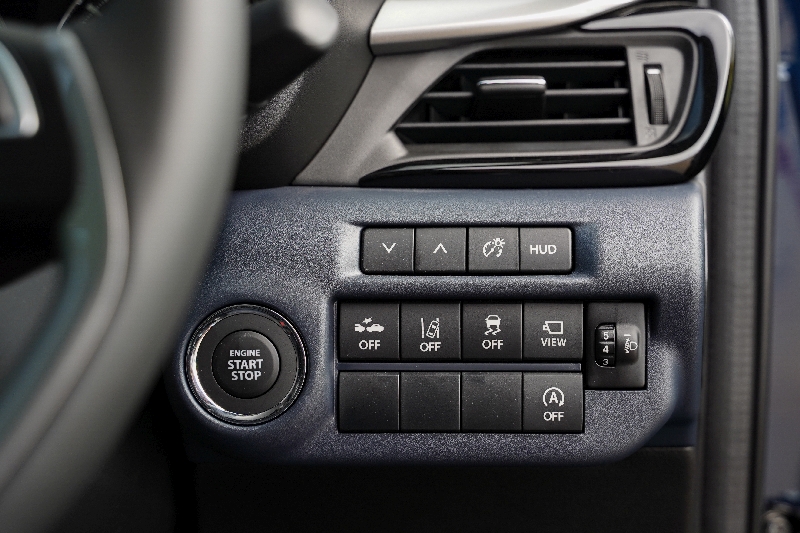 Maruti Suzuki Baleno adas buttons