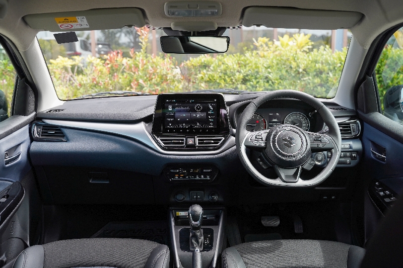 Maruti Suzuki Baleno cabin dashboard