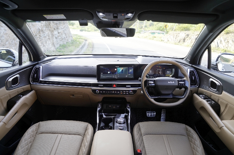 Kia Sorento diesel 2026 interior cabin